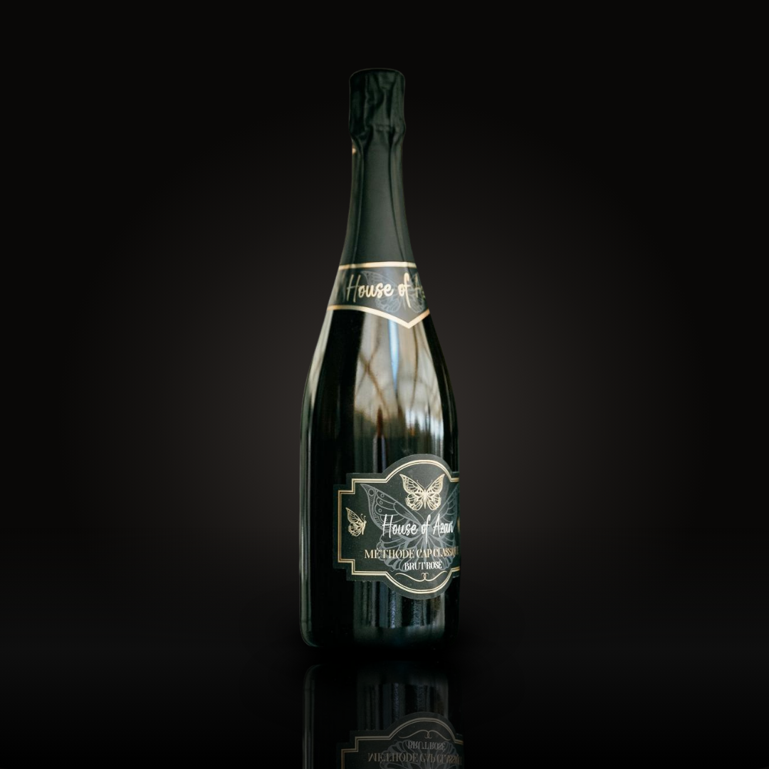 Brut rose bottle
